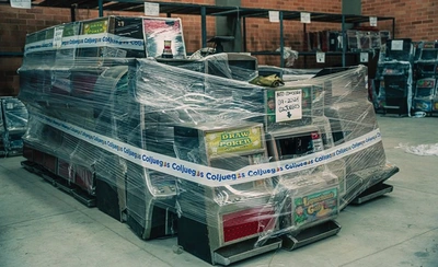 574 m&aacute;quinas tragamonedas, bingos y m&oacute;dulos de apuestas en l&iacute;nea fueron destruidos por Coljuegos